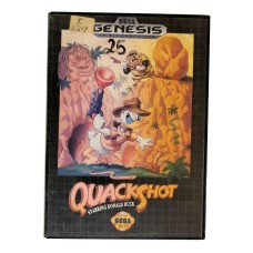 Quackshot Sega Genesis Video Game Starring Donald Duck