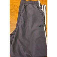 CHAMPION Gray with White Pinstripes Boy's Athletic Pants XL (16-18)