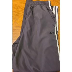 TYD-1235 : CHAMPION Gray with White Pinstripes Boys Athletic Pants XL (16-18) at Texas Yard Sale . com