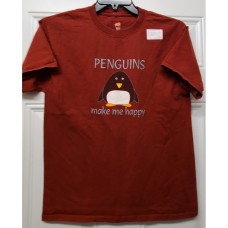 Youth Penguin Red T-Shirt