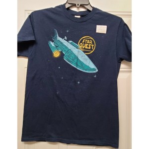TYD-1255 : Star Quest Navy Blue T-Shirt at Texas Yard Sale . com
