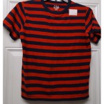 Children's Place Red And Blue Stripe Shirt