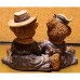 TYD-1287 : NOSE Talgic Bears "Tea For Two" Bears Figurine at Texas Yard Sale . com