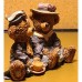TYD-1287 : NOSE Talgic Bears "Tea For Two" Bears Figurine at Texas Yard Sale . com