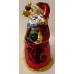 TYD-1318 : Vintage Ceramic Hand Painted Metallic Santa at Texas Yard Sale . com