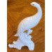 TYD-1367 : Pair of Porcelain Glazed Pheasant Peacock Bird Figurines at Texas Yard Sale . com