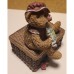 TYD-1370 : Resin Teddy Bear Trinket Box at Texas Yard Sale . com