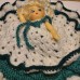 TYD-1375 : Vintage Handmade Crochet Bed Pillow Doll at Texas Yard Sale . com