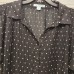 TYD-1441 : ONLY NECESSITIES Women's Plus Size Black and White Blouse at Texas Yard Sale . com