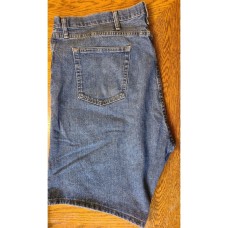 Men's Relaxed Fit Blue Denim 5-Pocket Jean Shorts