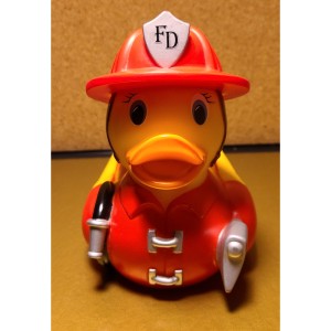 TYD-1290 : Munchkin Bubble Fireman Ducky Spout Guard at Texas Yard Sale . com