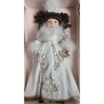Camellia Garden Collection Porcelain Doll in White Dress 1999