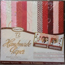 Memory Stor Scrapbooking Sheets Hearts & Flowers