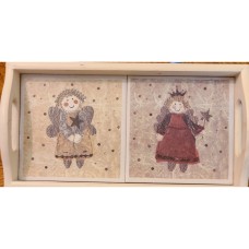 Whimsical Angel Snack Tray