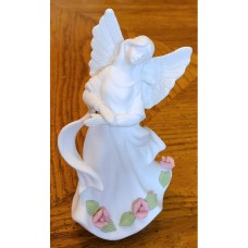 Ceramic Bisque Angel Figurine