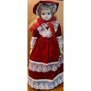TYD-1364 : Enesco Porcelain Doll Amanda at Texas Yard Sale . com
