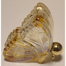 Vintage Iridescent Glass Butterfly By Avon 