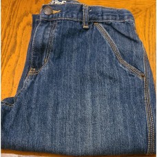 Cat and Jack Boy's Carpenter Denim Blue Jeans Size 16 Husky