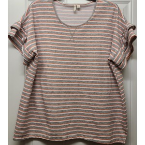 TYD-1437 : Cato Active Women's Plus Size Stripped Top at Texas Yard Sale . com